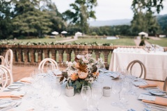 Bright Events Rentals  | La Tavola Fine Linen | MC Morgan Photography | J Floral Art and Morgan Woodside Wedding